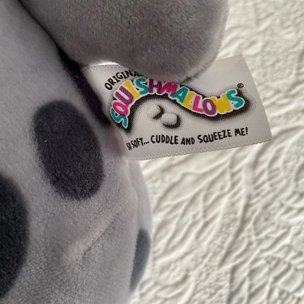 Squishmallows Seal Plush Grey‎ Spotted Stuffed Animal Cuddle Soft Toy